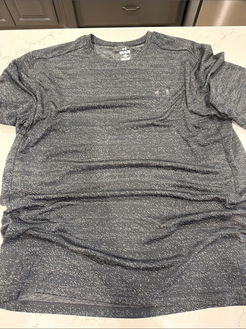 Under Armour Men’s Dark Gray Heather Short Sleeve Performance Tee